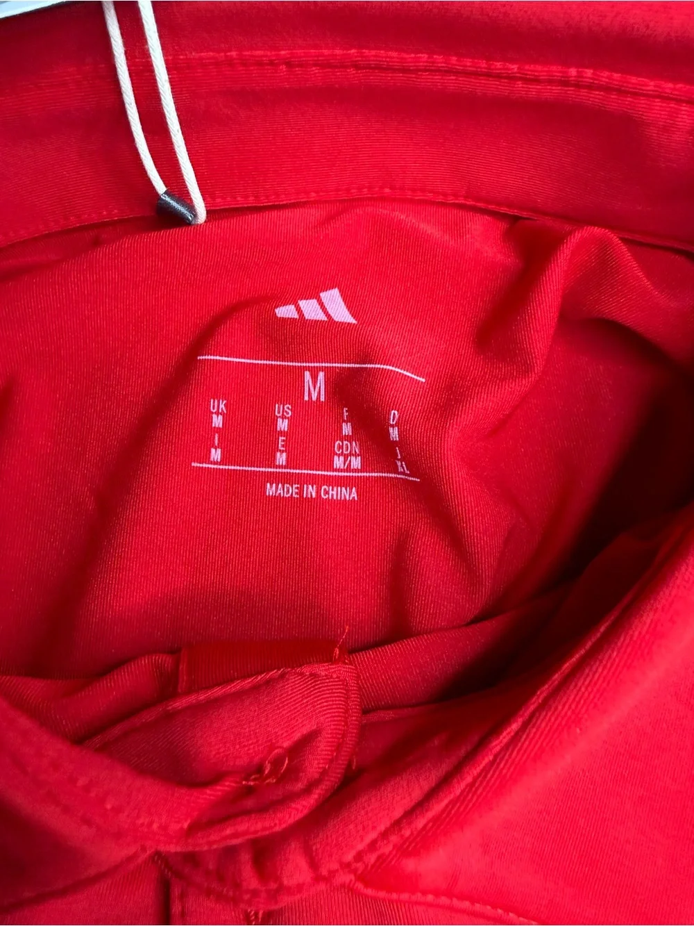 adidas Red Texas Tech Polo Shirt
